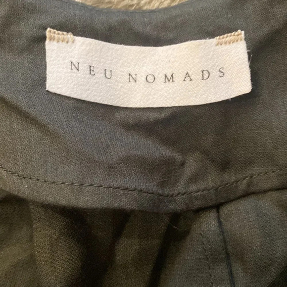 Neu Nomads Danielle Dress S dark grey lotus modal fabric pockets organic soft - Picture 9 of 10